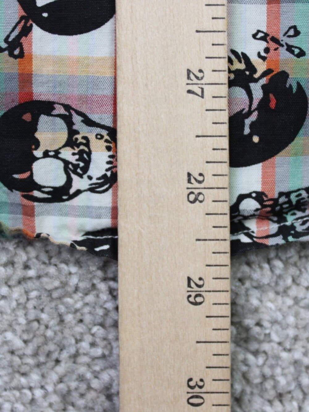 Rock Roll-n-Soul AOP Shirt Mens Small Orange Skull All Over Print Pearl Snap L/S - Picture 11 of 12